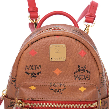 MCM Visetos Spektrum X-Mini Backpack Cognac 9 of 9