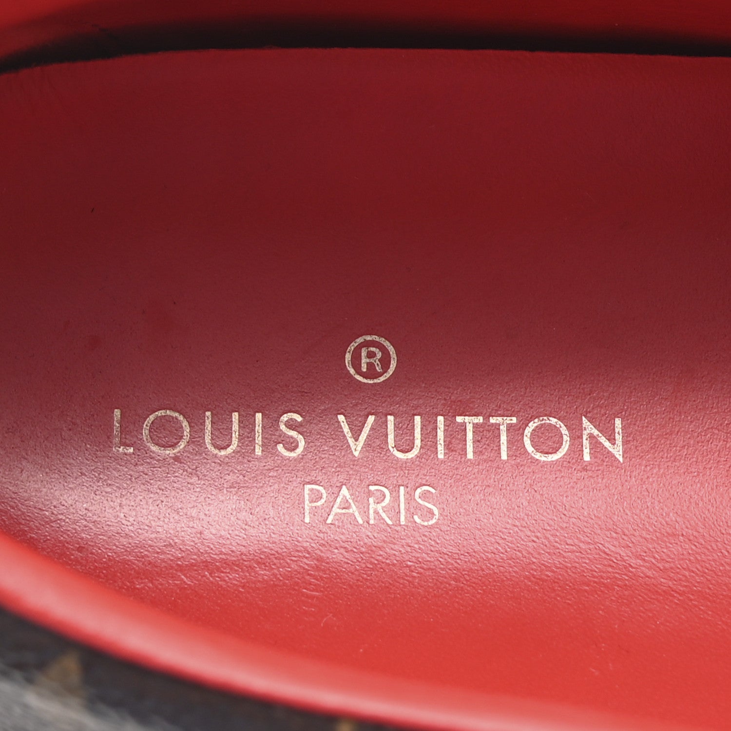 Louis Vuitton Monogram Frontrow Slip On Sneakers 37 Rouge 8 of 10