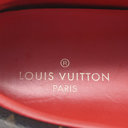 Louis Vuitton Monogram Frontrow Slip On Sneakers 37 Rouge 8 of 10