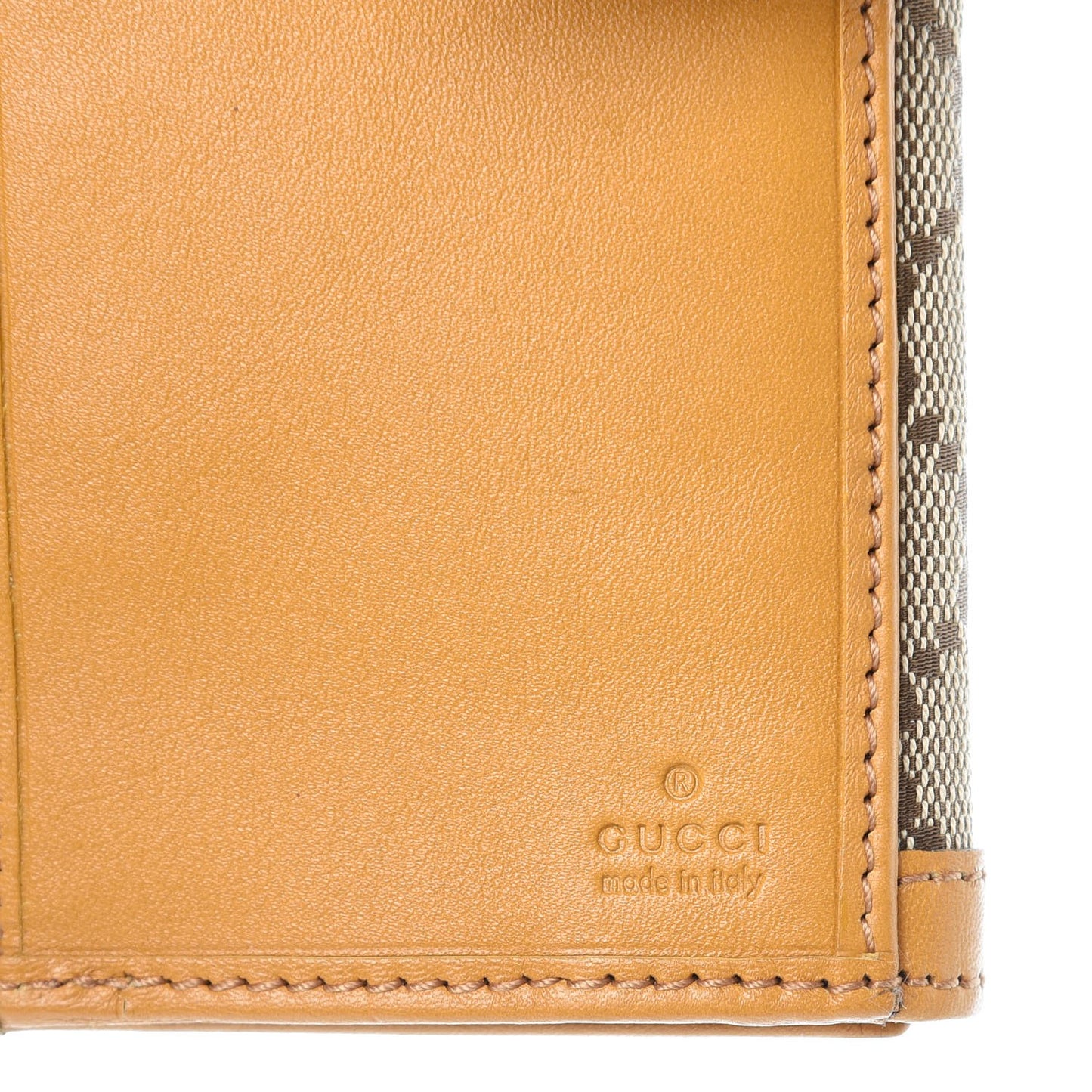 Monogram Margaux Calfskin Sukey Continental Organizer Wallet Beige Ebony Yellow