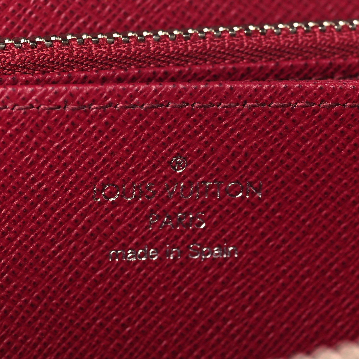Louis Vuitton Epi Zippy Wallet Fuchsia 6 of 6