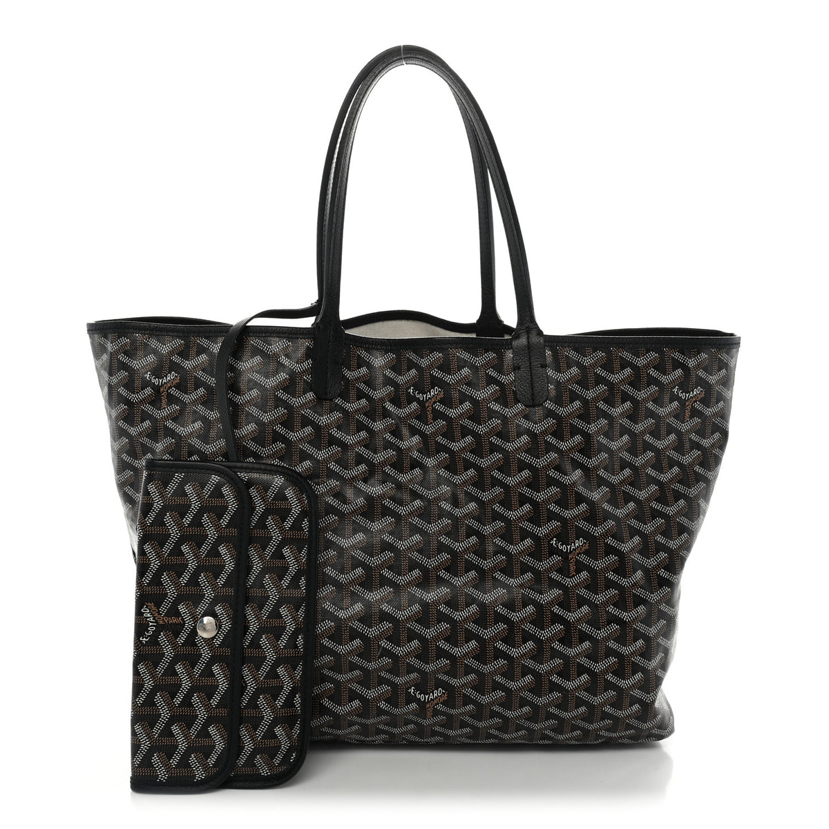 Goyard Goyardine Saint Louis PM Black 3 of 12