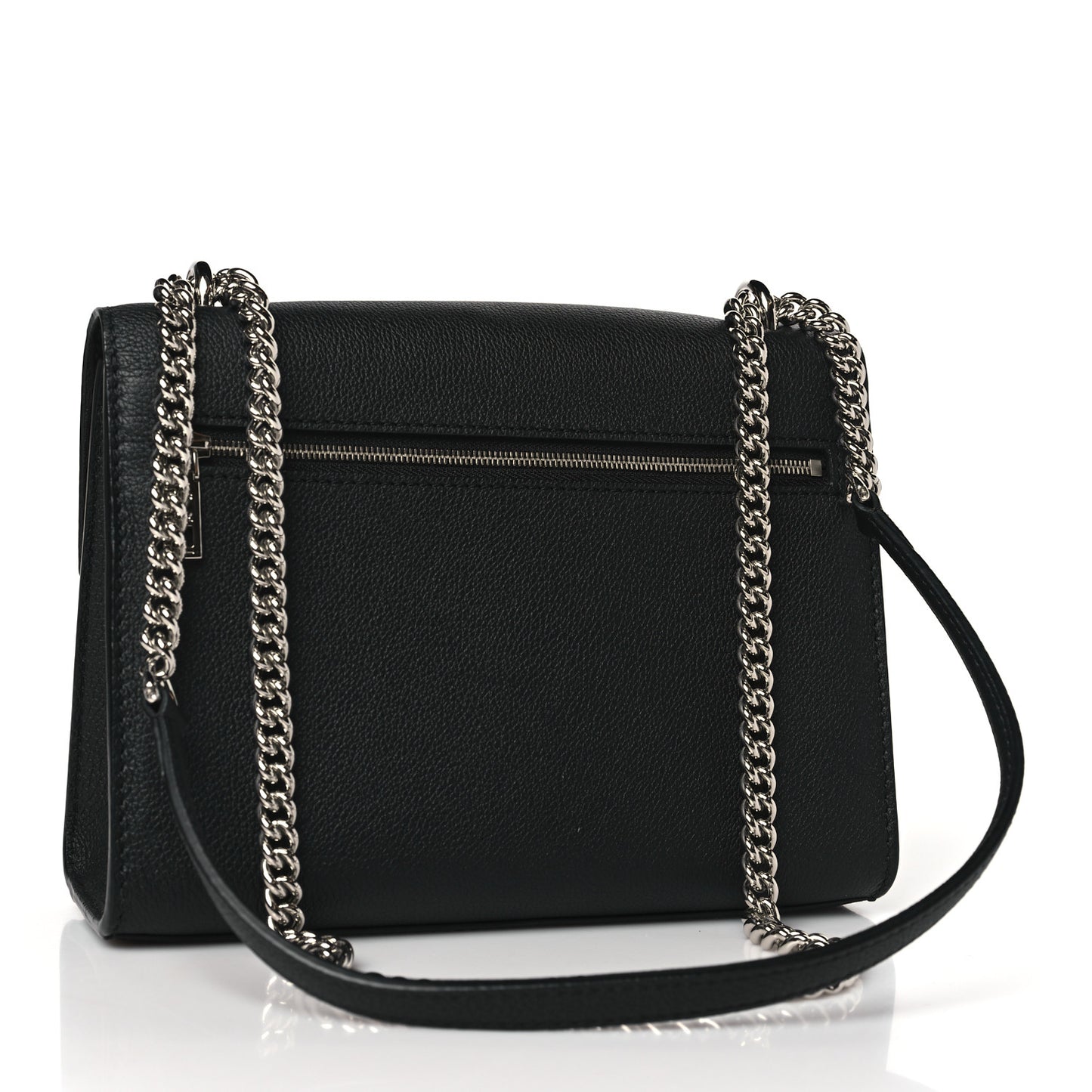 Soft Calfskin Mylockme Chain Bag BB Black