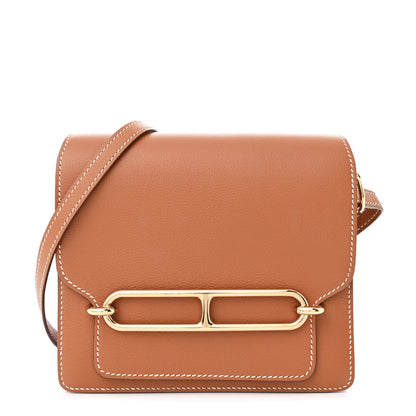 Hermes Evercolor Mini Sac Roulis Gold 1 of 12