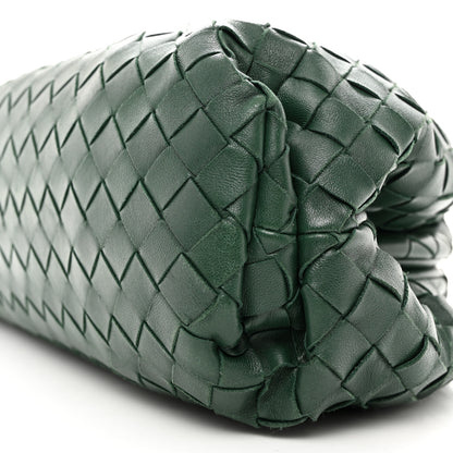 Bottega Veneta BOTTEGA VENETA Nappa Maxi Intrecciato The Pouch Oversized Clutch Raintree 9 of 9