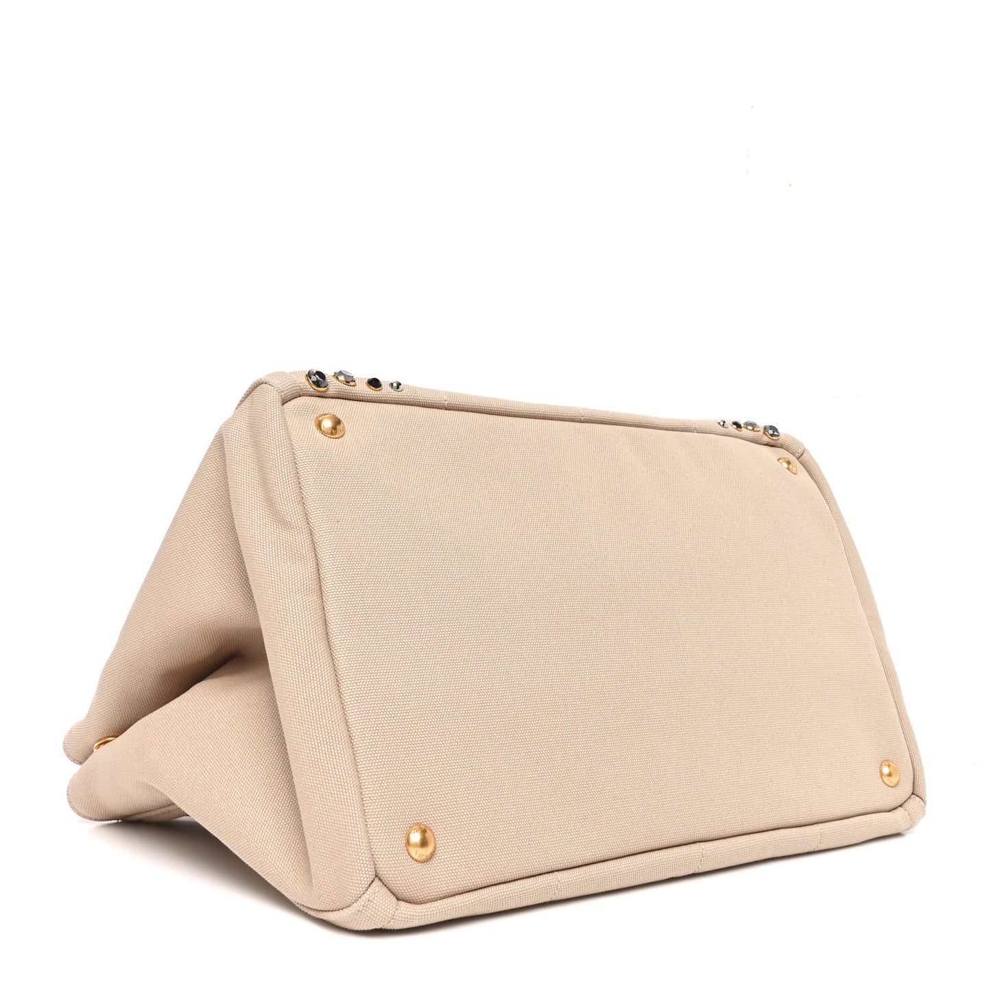 Canapa Crystal Studded Tote Corda