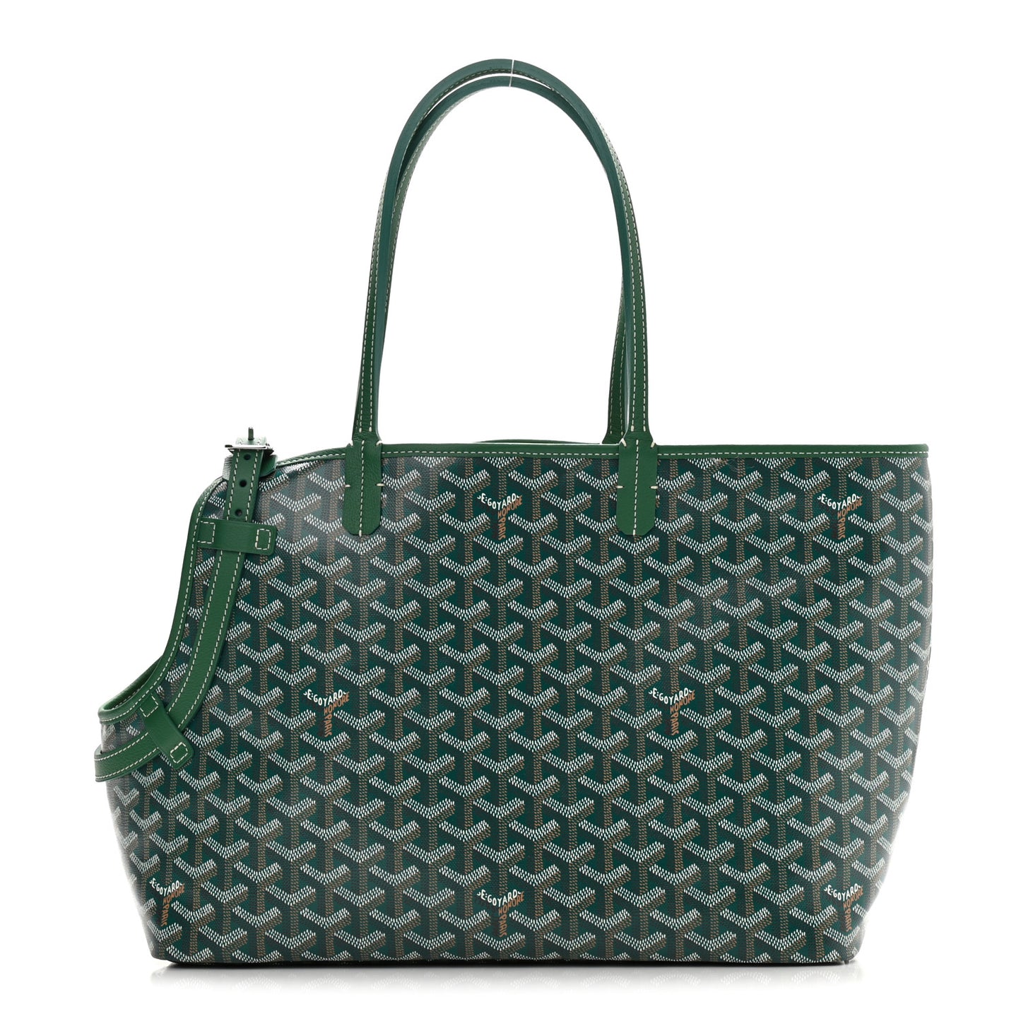Goyardine Chien Gris Bag Green