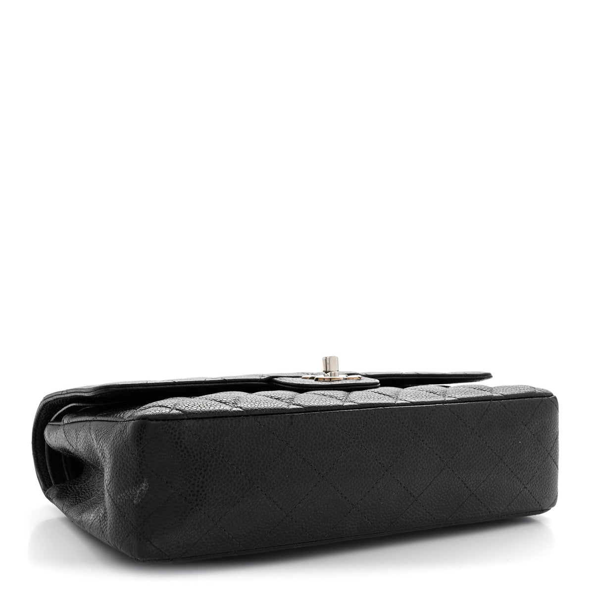 Chanel Caviar Quilted Medium Double Flap Black 4 of 13