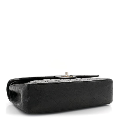 Chanel Caviar Quilted Medium Double Flap Black 4 of 13