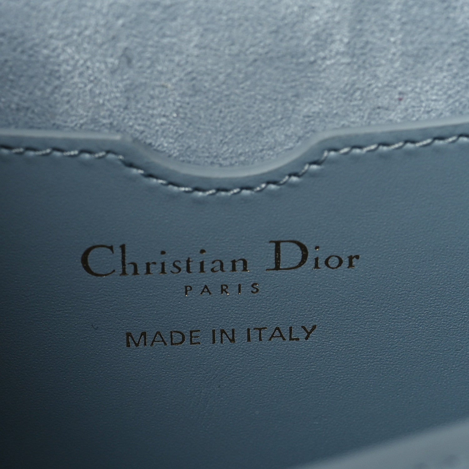 Christian Dior Box Calfskin East West Bobby Bag Horizon Blue 6 of 9