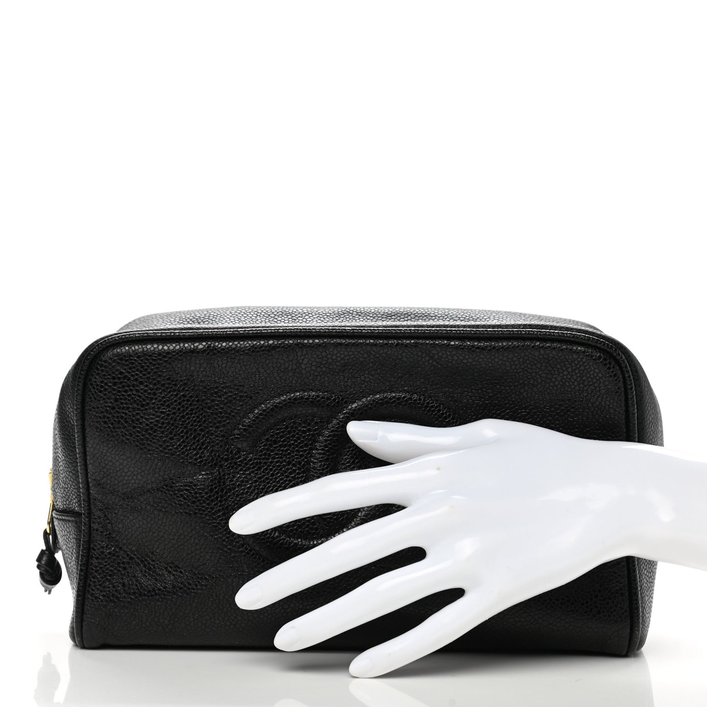 Caviar Timeless CC Cosmetic Pouch Bag Black