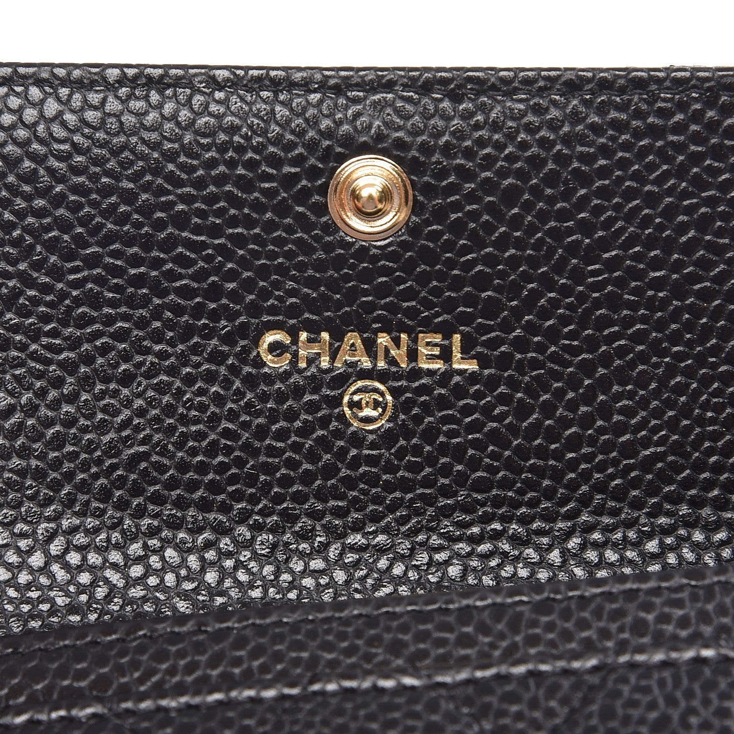Chanel Caviar Quilted Flap Card Holder Black 6 of 9