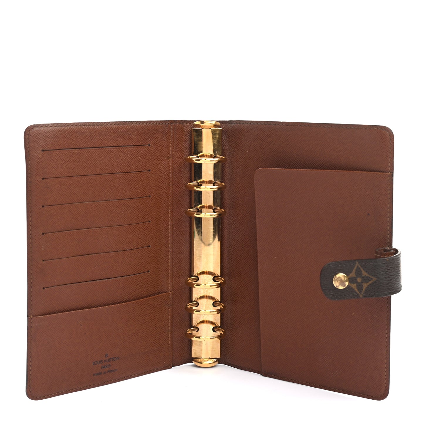 Monogram Medium Ring Agenda Cover