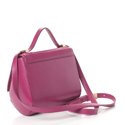 Givenchy Textured Calfskin Mini Pandora Box Crossbody Bag Magenta 3 of 11