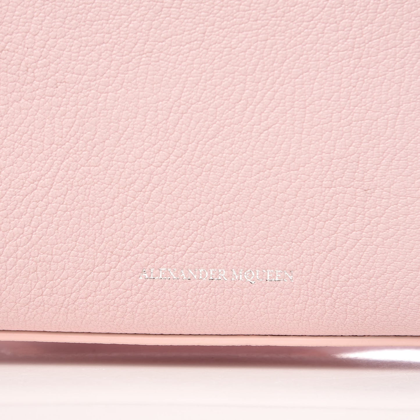 Calfskin Box Shoulder Bag 16 Baby Pink
