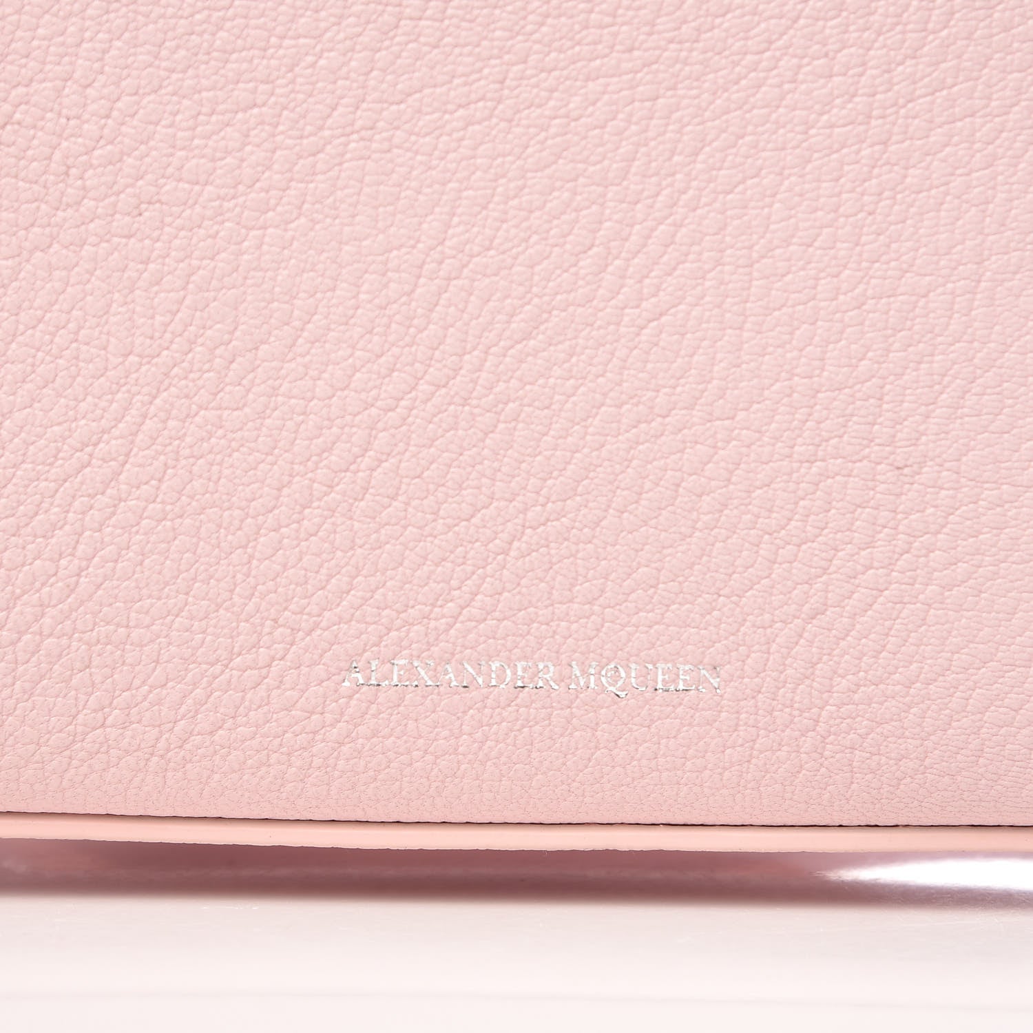 Alexander McQueen Calfskin Box Shoulder Bag 16 Baby Pink 8 of 13
