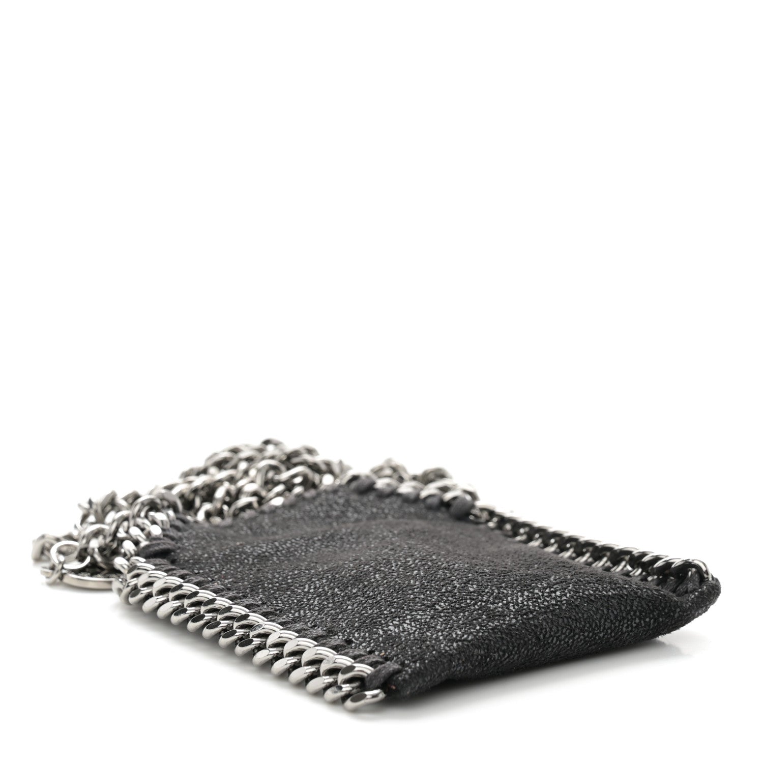 Stella McCartney Shaggy Deer Micro Falabella Tote Black 4 of 9