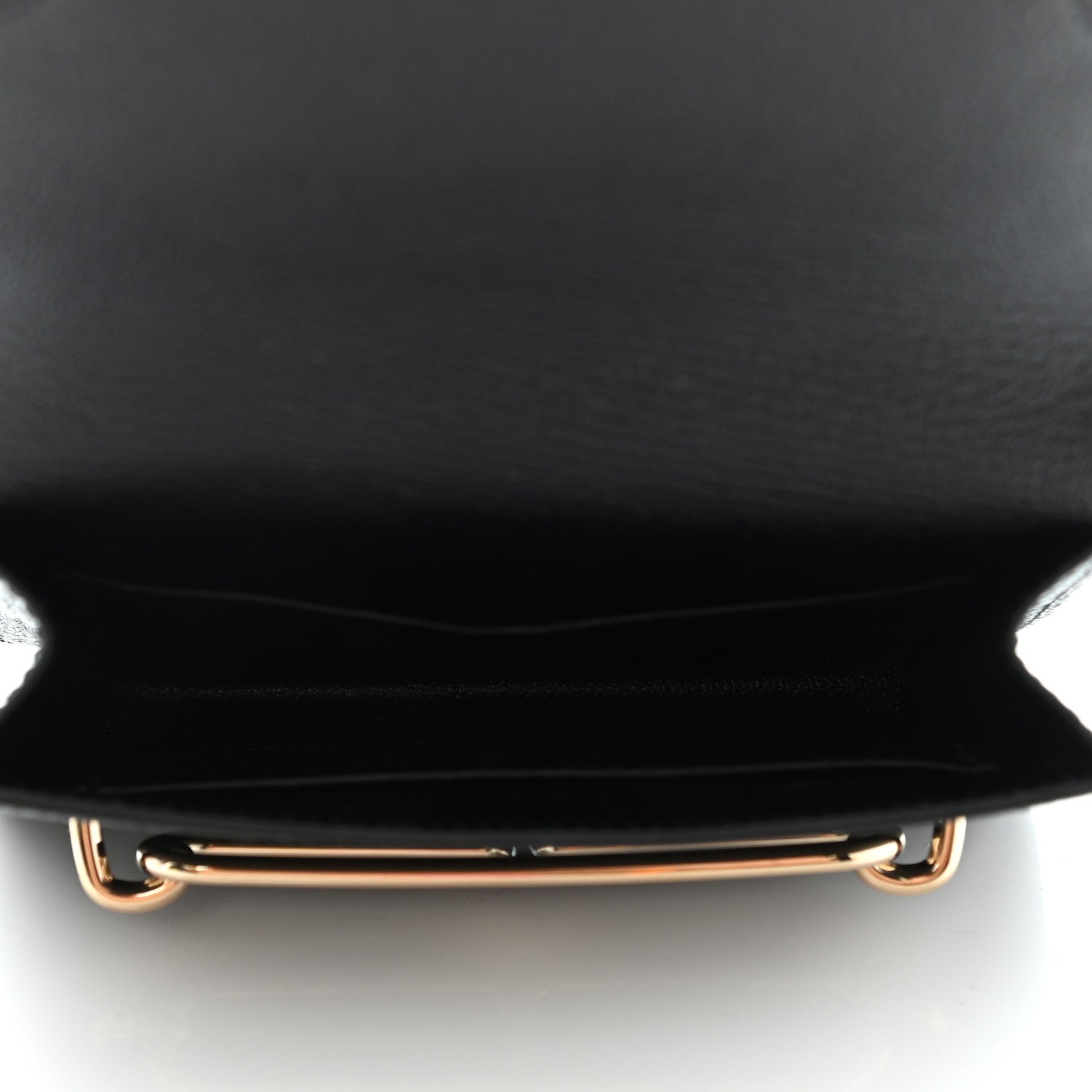 Hermes Chevre Mysore Roulis Slim Wallet Black 5 of 6