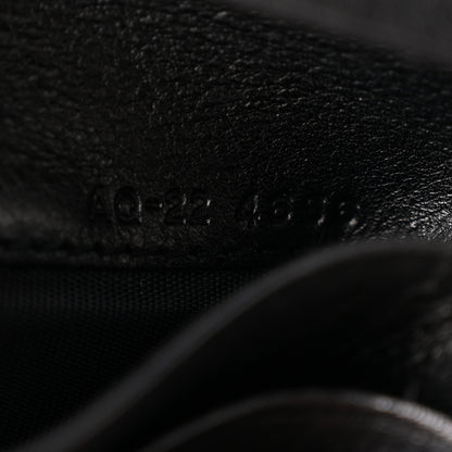 Salvatore Ferragamo Calfskin Gancini French Wallet Black 7 of 12