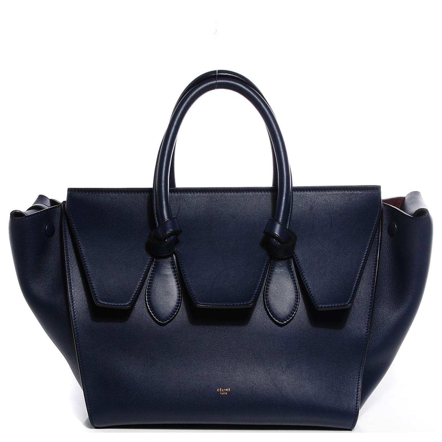 Smooth Calfskin Small Tie Knot Tote