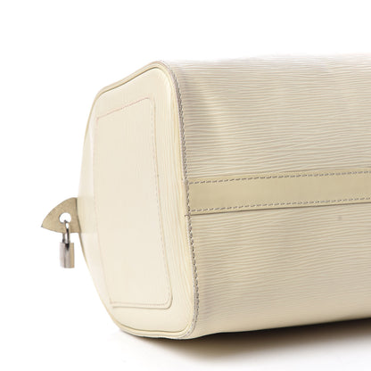 Louis Vuitton Epi Speedy 30 Ivory 5 of 19
