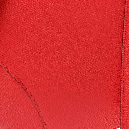 Christian Dior Grained Calfskin Saddle Bag Red 13 of 15