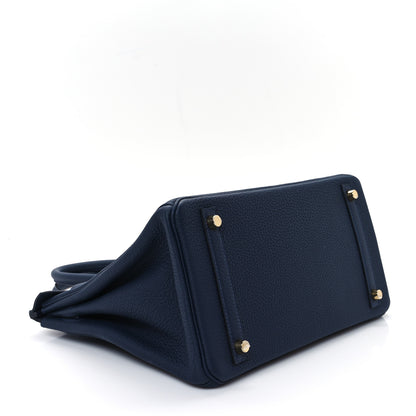 Hermes Togo Birkin 30 Bleu Nuit 4 of 11