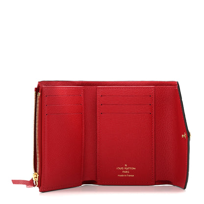 Louis Vuitton Empreinte Victorine Wallet Scarlet 5 of 9