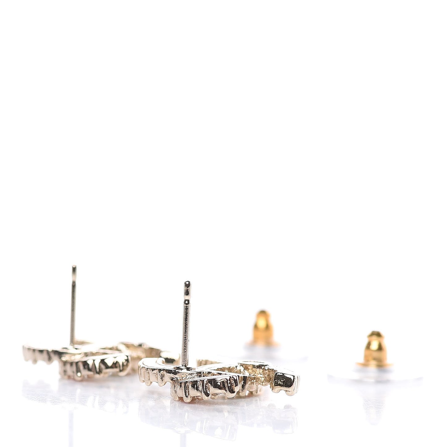 Crystal Over The Rainbow CC Earrings Gold Multicolor