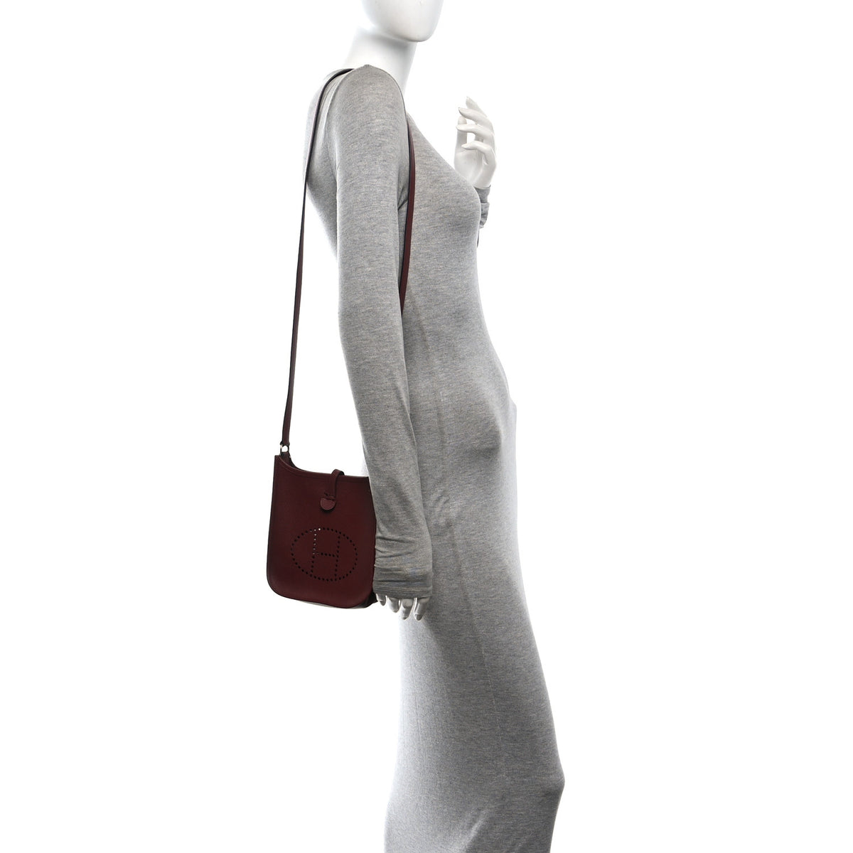 Hermes Epsom Evelyne TPM Rouge Venetian 2 of 10
