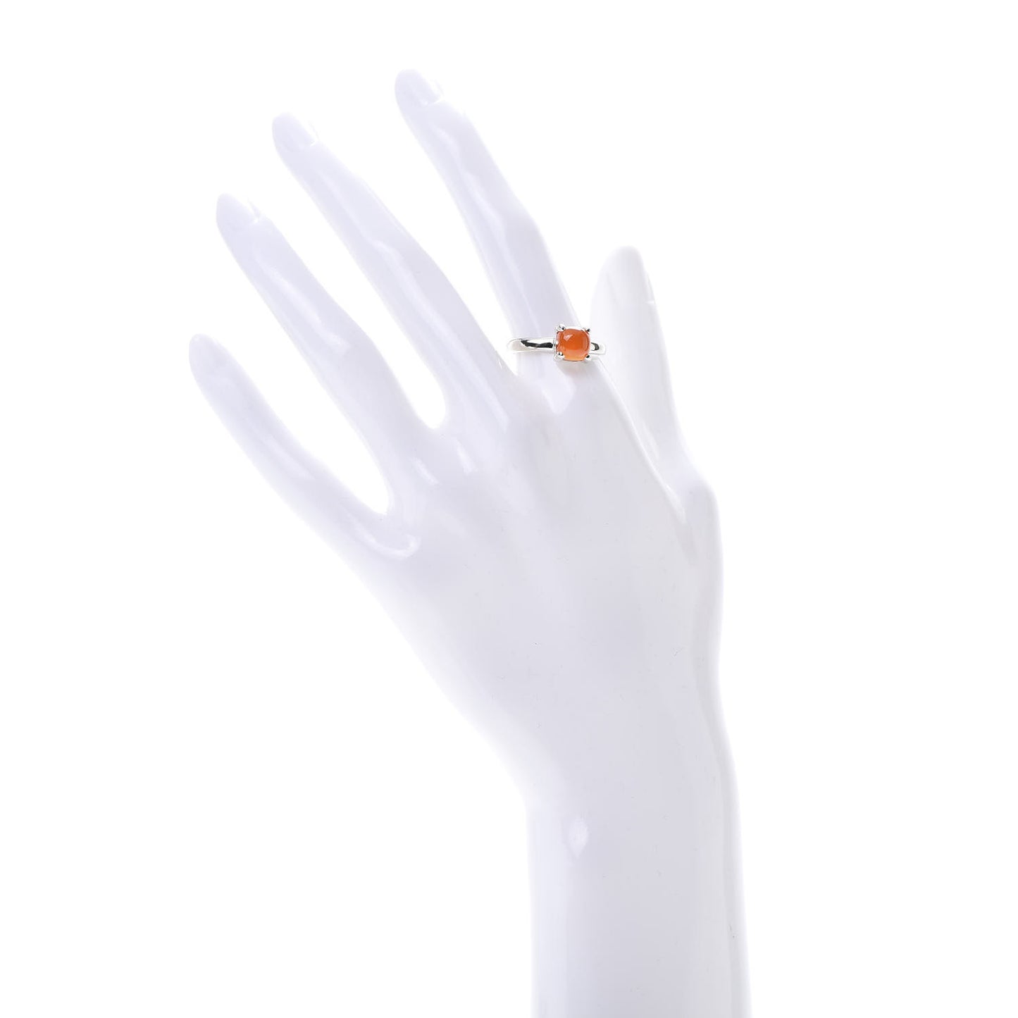 Sterling Silver Carnelian Paloma Picasso Sugar Stacks Ring 55 7.25