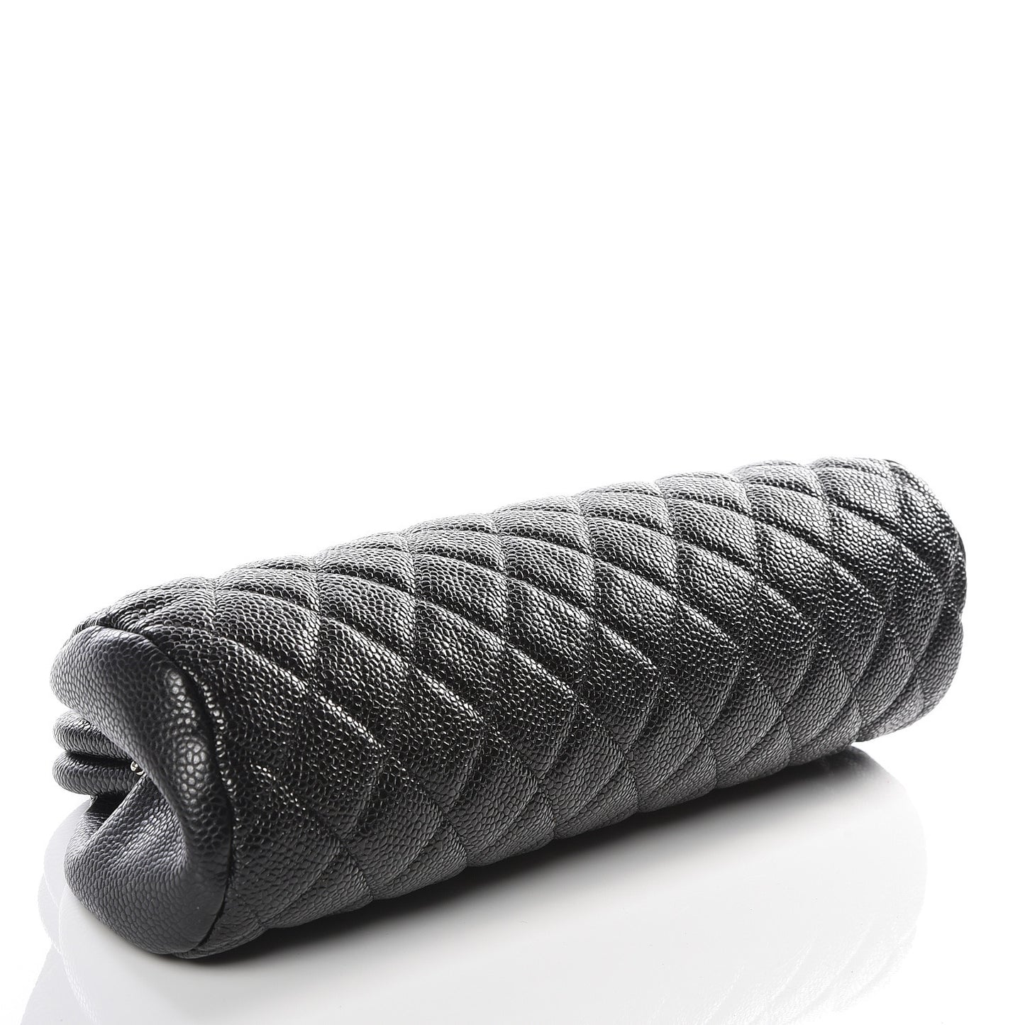 Caviar Quilted Timeless Clutch Black