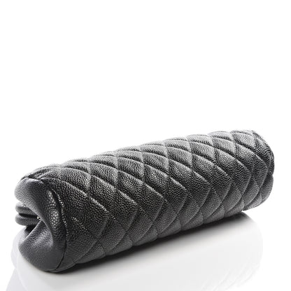 Chanel Caviar Quilted Timeless Clutch Black 3 of 9