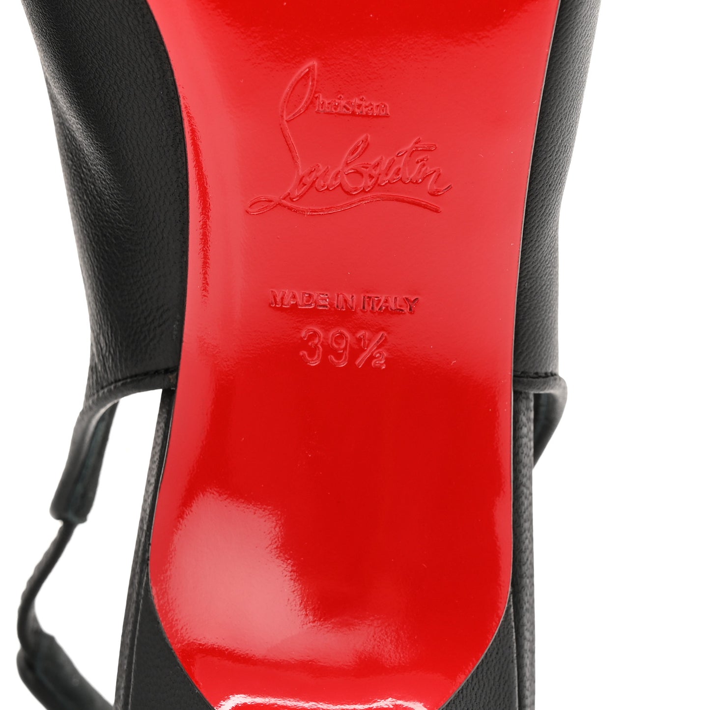 Nappa Sporty Kate Slingback 55 Pumps 39.5 Black