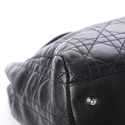 Christian Dior Lambskin Cannage Large Dior Soft Shopping Tote Black 13 of 20