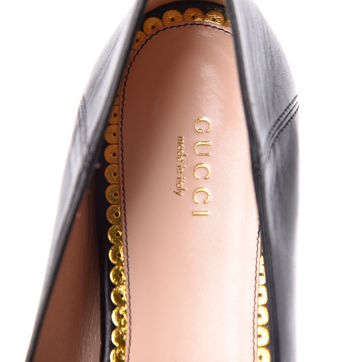 Calfskin Bow Ballet Flats 38.5 Black