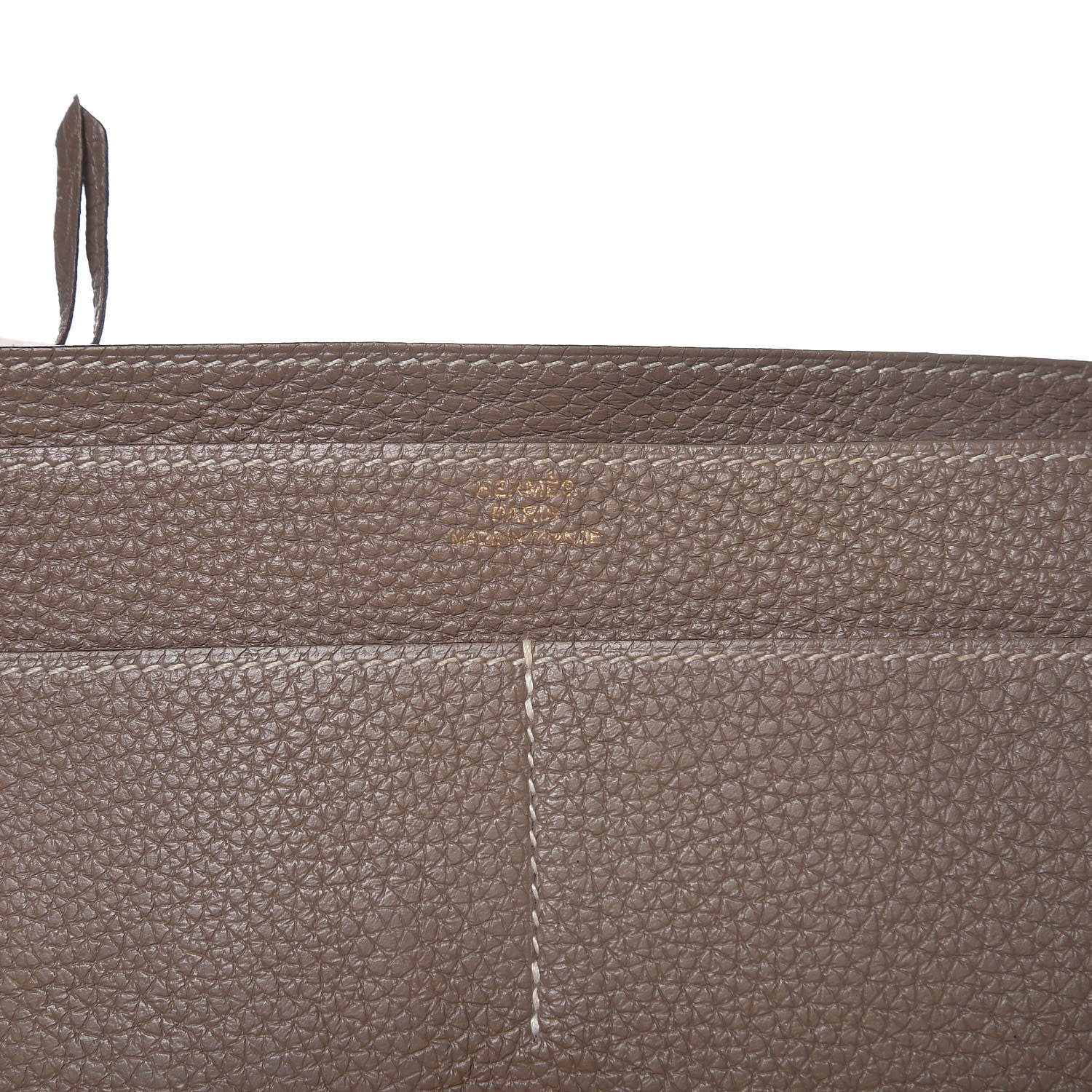 Hermes Togo Dogon Combined Wallet Etoupe 8 of 15