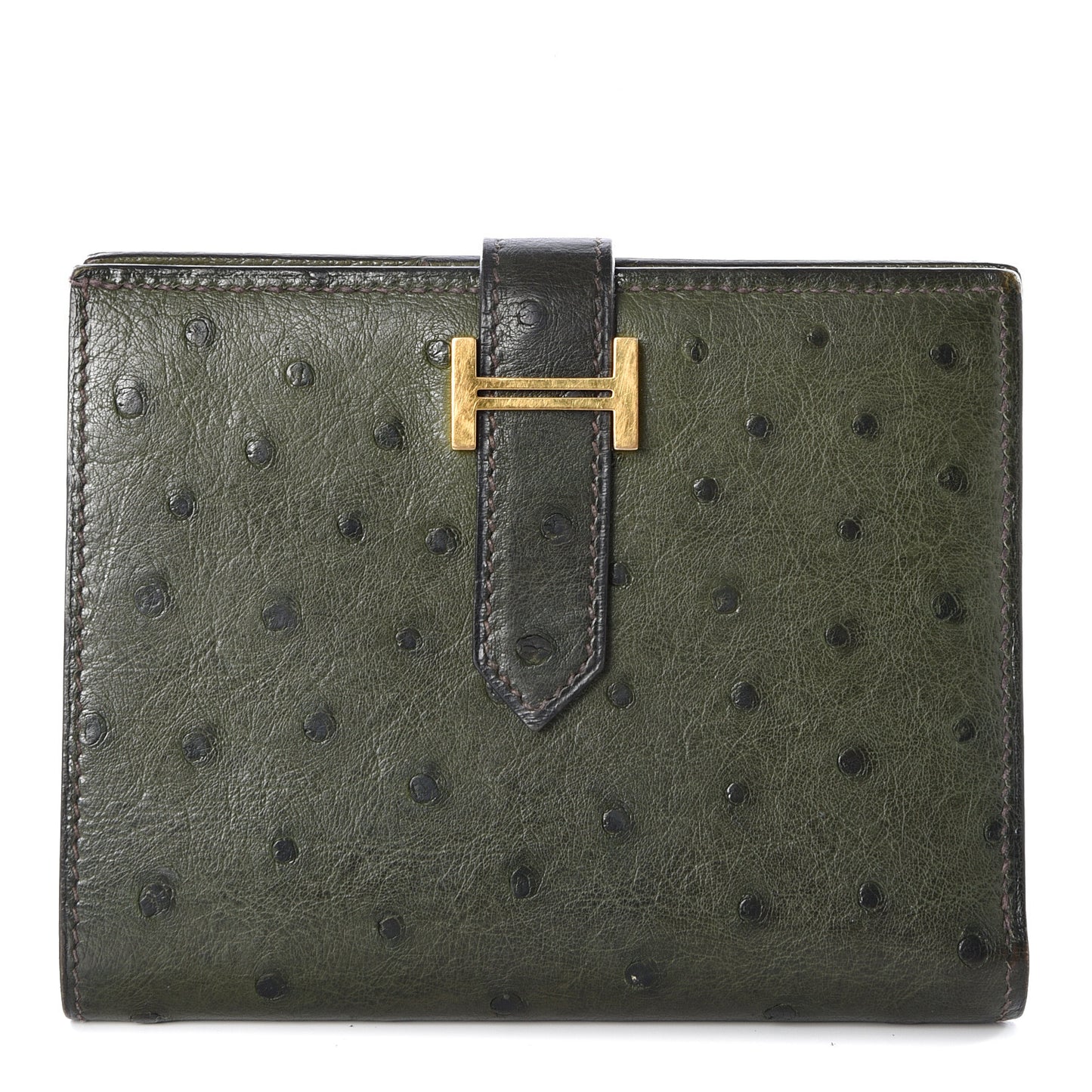 Ostrich Bearn Compact Wallet Canopee