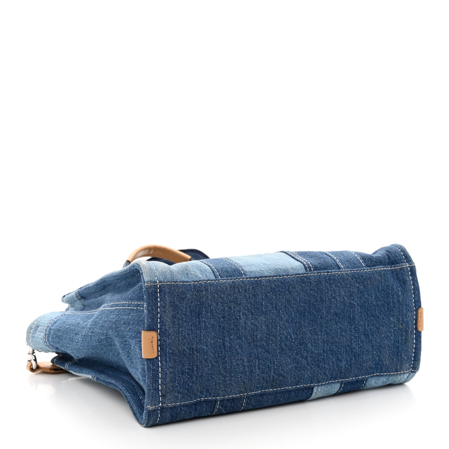 Marc Jacobs Denim Canvas Medium The Tote Bag Blue 4 of 18