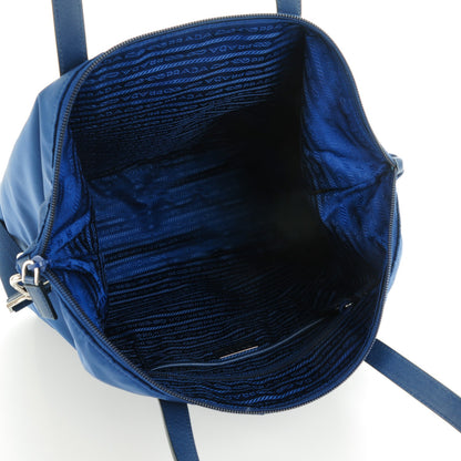 Prada Nylon Vela Tote Royal 5 of 8