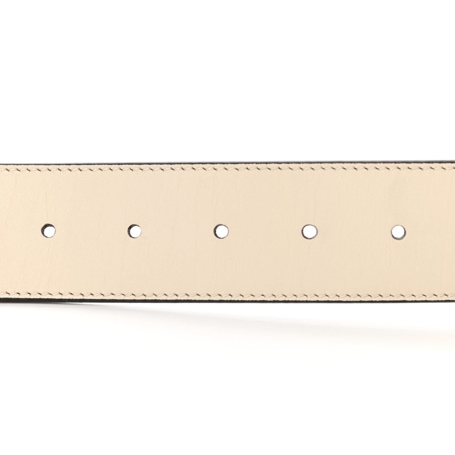 Calfskin Double G 40mm Belt 100 40 Mystic White