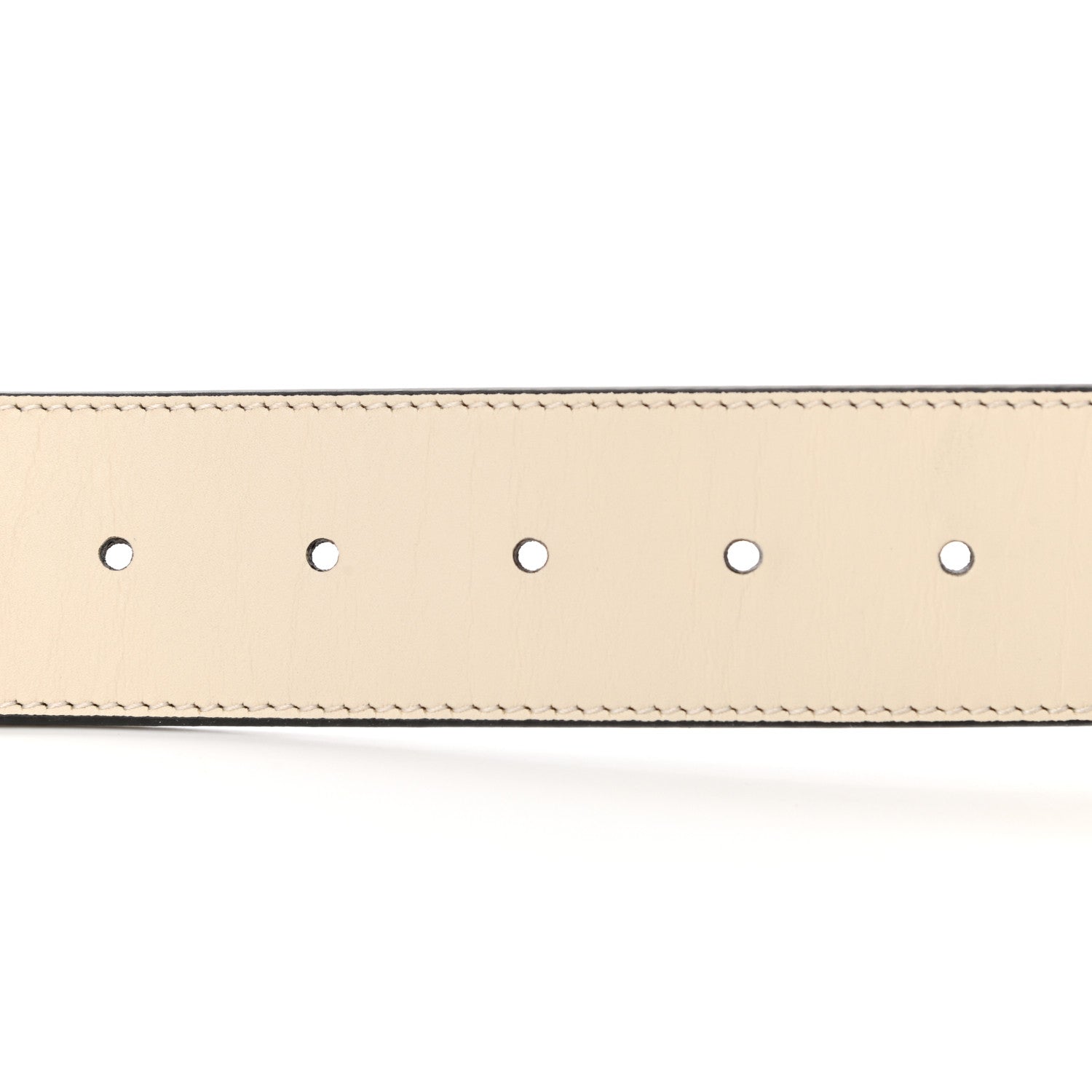 Gucci Calfskin Double G 40mm Belt 100 40 Mystic White 6 of 7