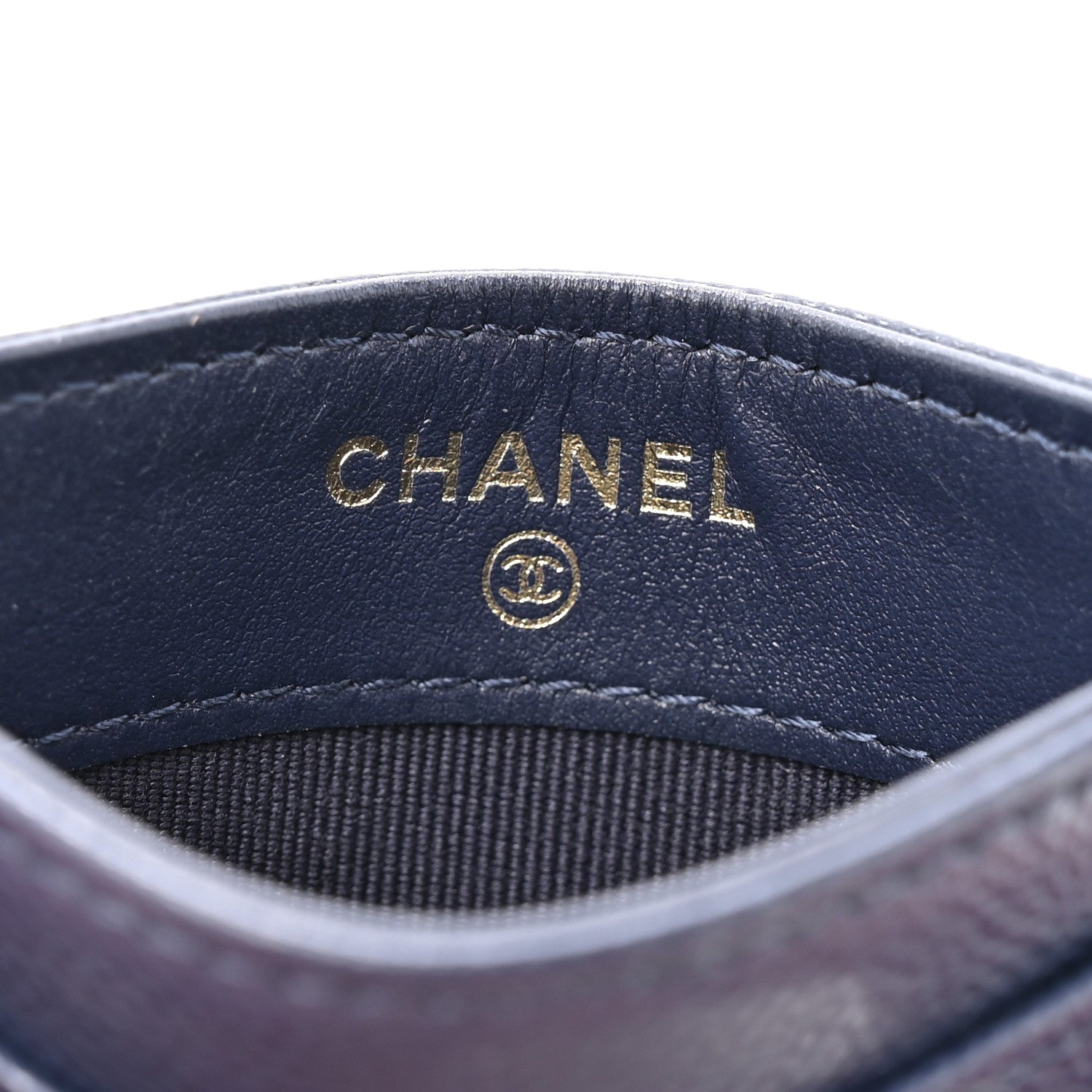 Chanel Caviar Quilted Multi Card Holder Navy 11 of 20