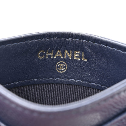 Chanel Caviar Quilted Multi Card Holder Navy 11 of 20