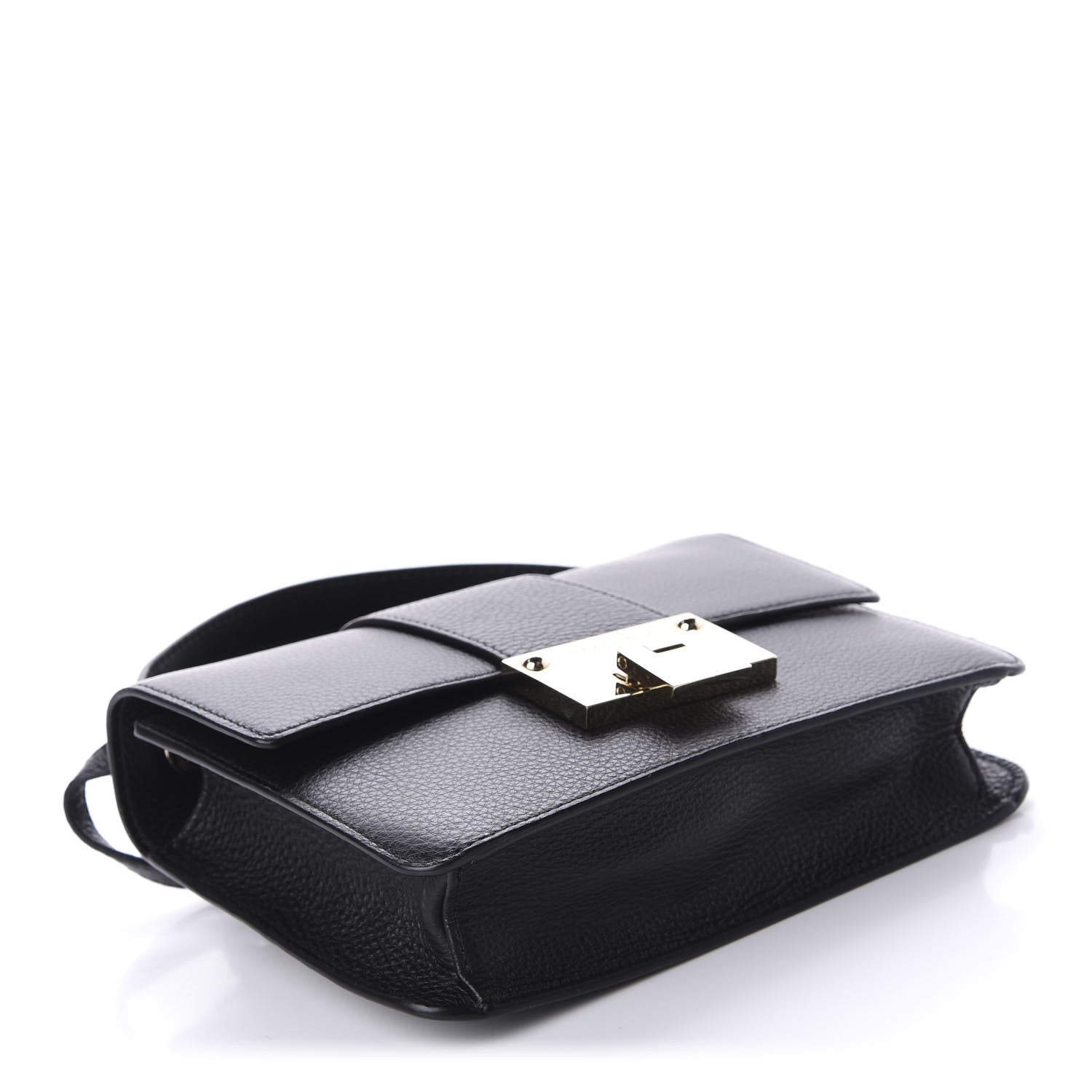 Jimmy Choo Grainy Pebbled Rebel Crossbody Bag Black 4 of 9