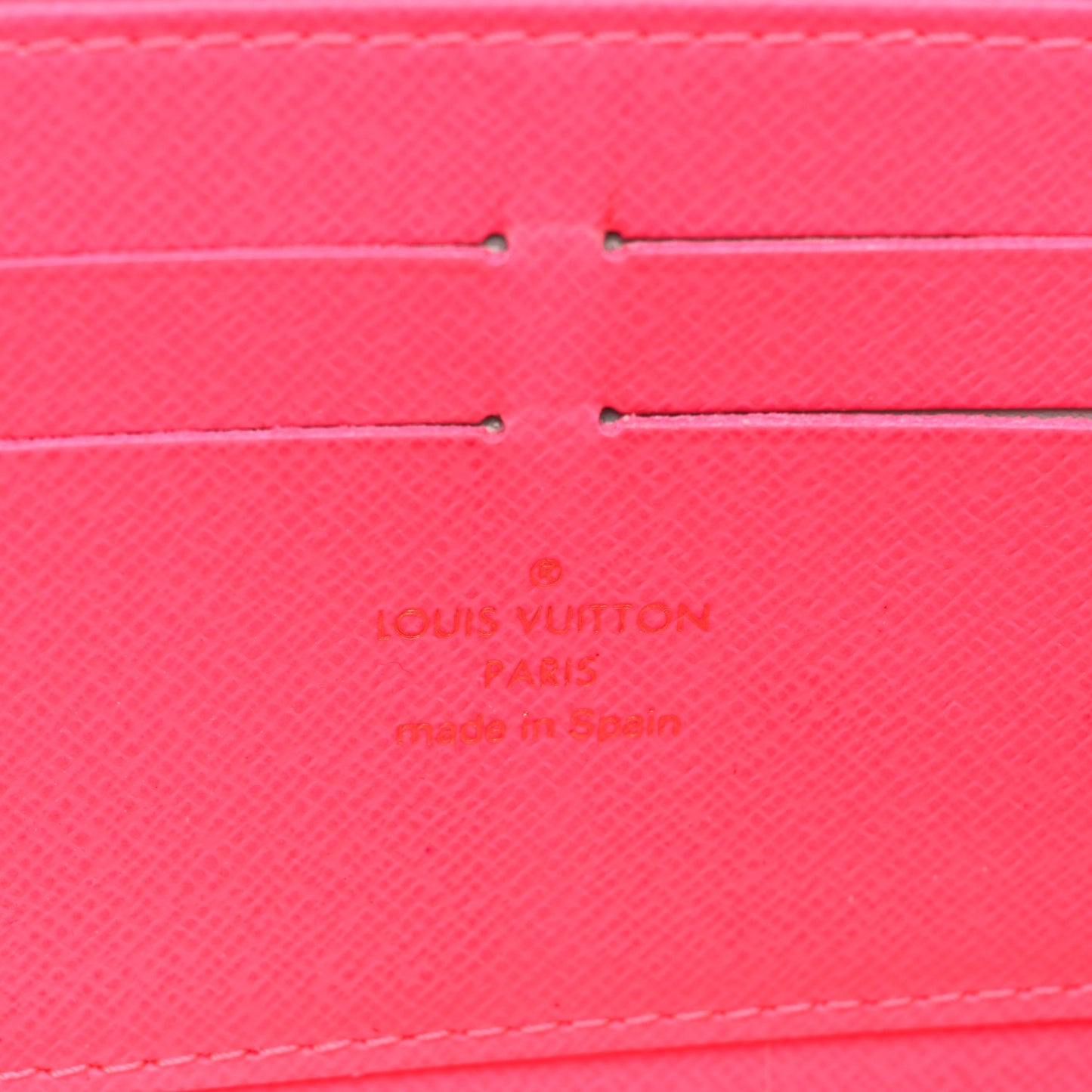 Monogram Graffiti Zippy Wallet Fuchsia