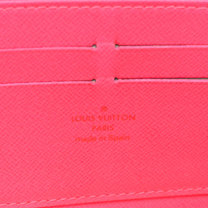Louis Vuitton Monogram Graffiti Zippy Wallet Fuchsia 10 of 22