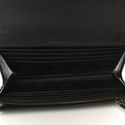 Balenciaga Agneau Classic Hardware Money Wallet Black 9 of 12