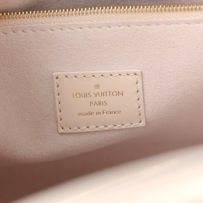 Louis Vuitton Calfskin Karung Snakeskin Mahina On My Side PM Quartz White 6 of 14