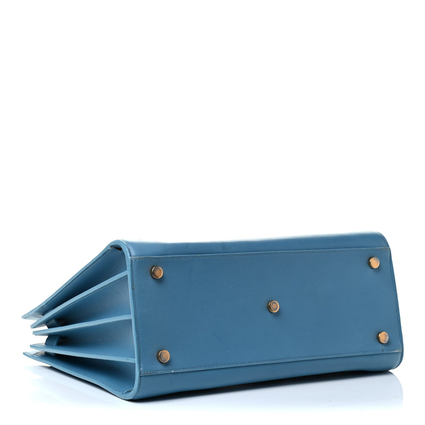 Calfskin Small Sac De Jour Light Blue